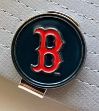 New Boston Red Sox Golf Ball Marker with Magnetic Hat Clip