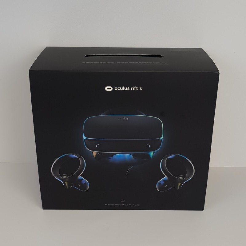 **Box Only** Oculus Rift S VR Gaming Headset - Black / Good Condition