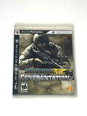 Socom Confrontation (Sony Playstation 3 ps3) Complete CIB Not For Resale