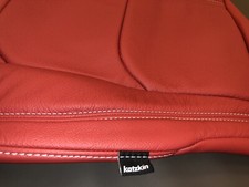 Chevy Chevrolet Camaro Convertible Red Katzkin Leather Seat Replacement Covers Chevy Chevrolet Camaro Convertible Red Katzkin Leather Seat Replacement Covers