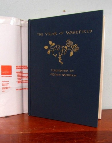Der Pfarrer von Wakefield illustriert von Arhtur Rackham Riverside Press mit DJ - Bild 3 von 7