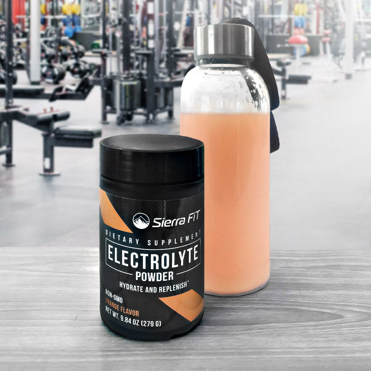 Electrolyte Powder, Orange, 9.84 oz (279 g)