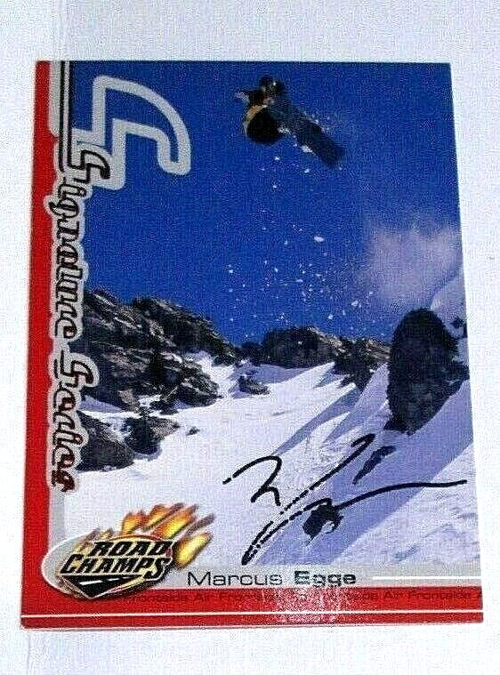 2000 Road Champs AXS MARCUS EGGE Signature Series
