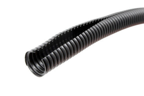 MPI 3/8" Premium Standard Black Split Conduit Electrical Wire Wrap Sold By Foot - Afbeelding 1 van 2