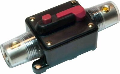 IMC Audio 250 Amp Audio Inline Circuit Breaker 12V w/ Manual Reset Fuse 0 or 2 G