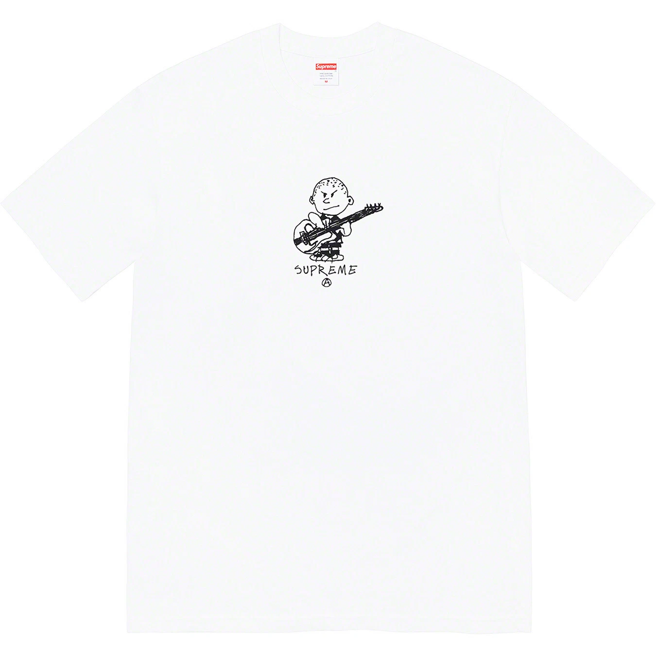 Tee Supreme Rocker   XL   Blanc