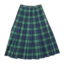 Vtg Pendleton Wool Plaid Skirt Womens Size 6