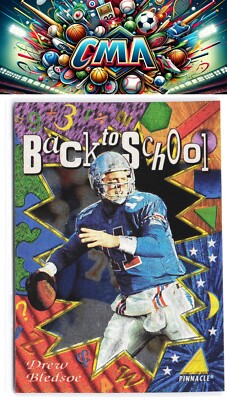 1994 NFL Properties Back to School #NNO Drew Bledsoe