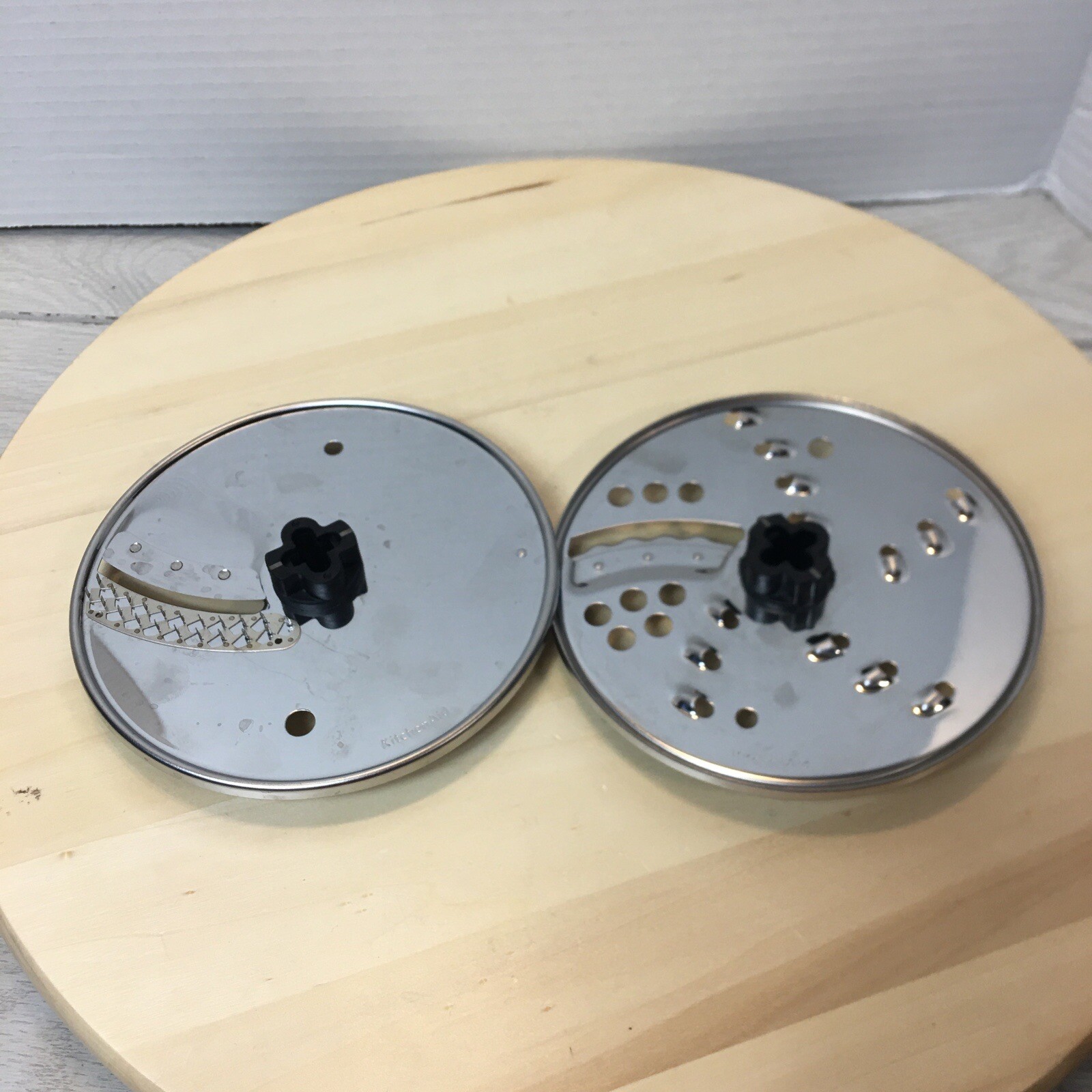 KitchenAid Food Processor E105402 Shred Blades Lot of 2 Discs