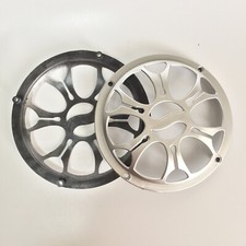 2 Pcs 5" Universal ABS Silver Speaker Cover Grill For Car Audio DJ PA Speaker