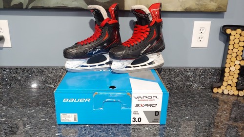 Bauer Vapor 3X Pro Eishockey Schlittschuhe Junior Größe 3.0D - Bild 1 von 10