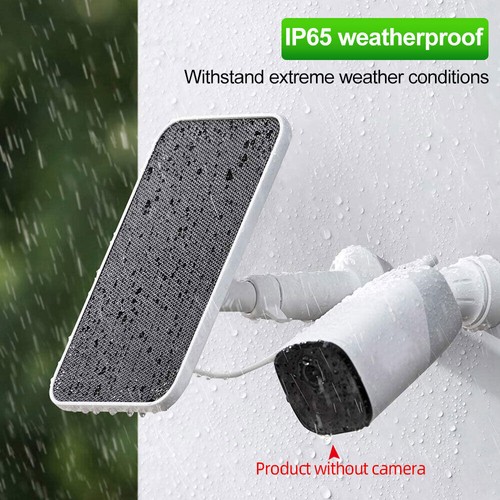Solar Panel for Ring Spotlight Camera/Stick Up Cam Battery Charger 10W 5V Output - Picture 6 of 16