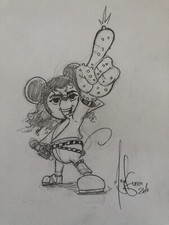 Mickey Mouse - Michael Jackson - Original Cover Illustration