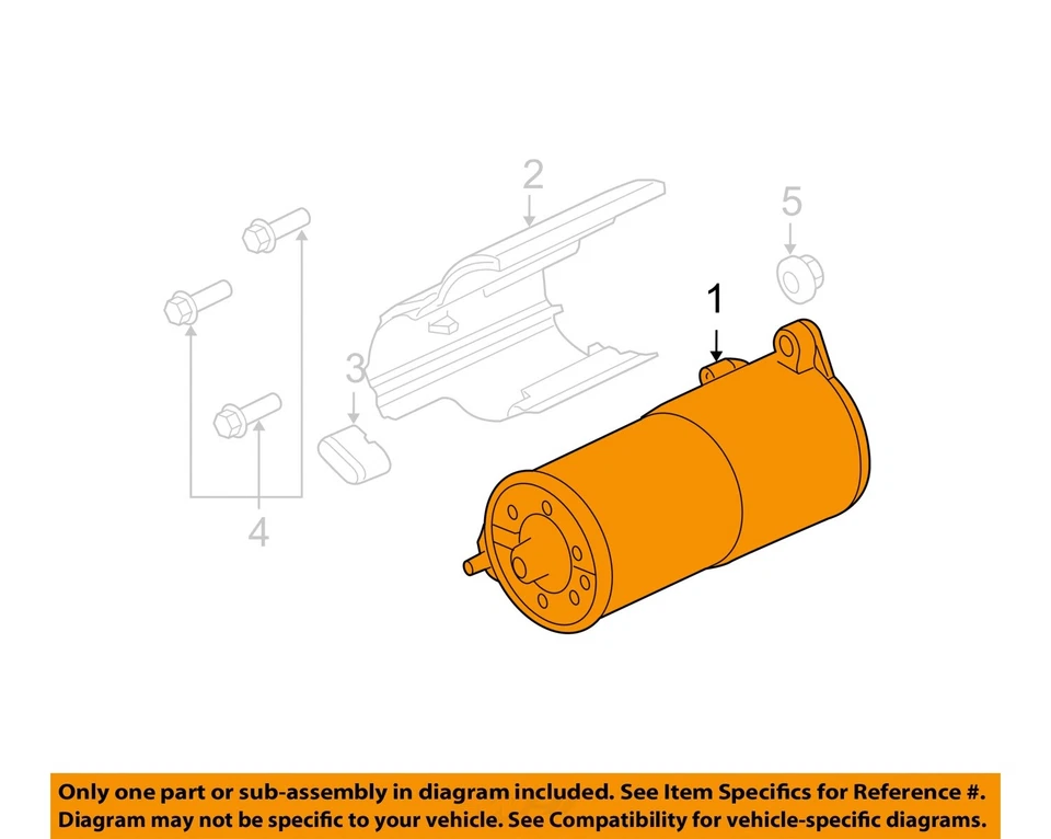 Used Starter Motor fits: 2006 Lincoln Navigator  Grade A - Image 3 of 4