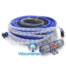SPL 2000 WATTS PRO 4 GAUGE COMPLETE WIRING AMP KIT AMPLIFER CABLE WIRES RCA CORD
