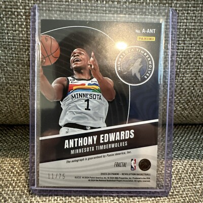 2023-24 Panini Revolution Anthony Edward