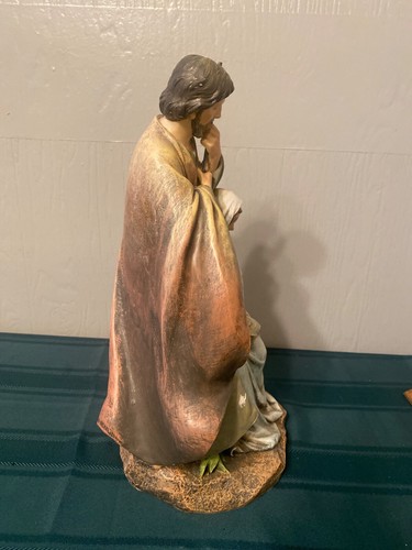 NAPCO Christmas Figurine Holy Family 16” Tall Nativity Scene Jesus Mary Joseph - Picture 8 of 9