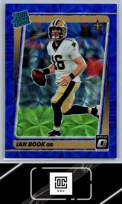 2021 Donruss Optic #227 Ian Book Blue Scope
