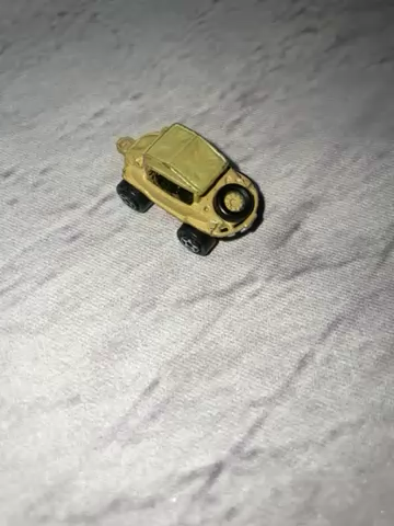 1987 Micro Machines Military WWII VW Schwimmwagen Army Desert Dune Buggy Vehicle - Video 1 of 1