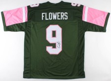 Quinton Flowers Signed USF Bulls Breast Cancer Awareness Jersey (JSA COA) 