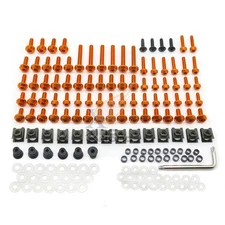 Motorcycle Sportbike Complete Fairing Bolts Kit Fastener Clips Screw Nuts