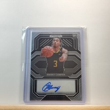 2021 Panini Prizm Draft Picks Manny Camper Penmanship AUTO RC # CP-MCA