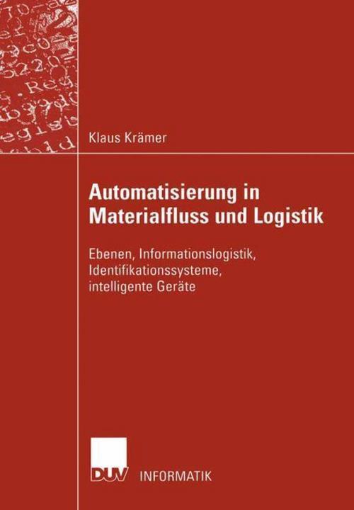 Automatisierung In Materialfluss Und Logistik Klaus Krämer