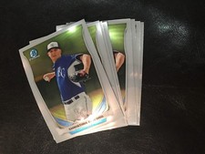 2014 Bowman Draft CTP-65 Christian Binford 10 count all chrome lot Kansas City