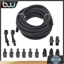 Fuel Injection Line Fitting Adapter Kit For  25 feet 3/8 Complete LS Conversion
