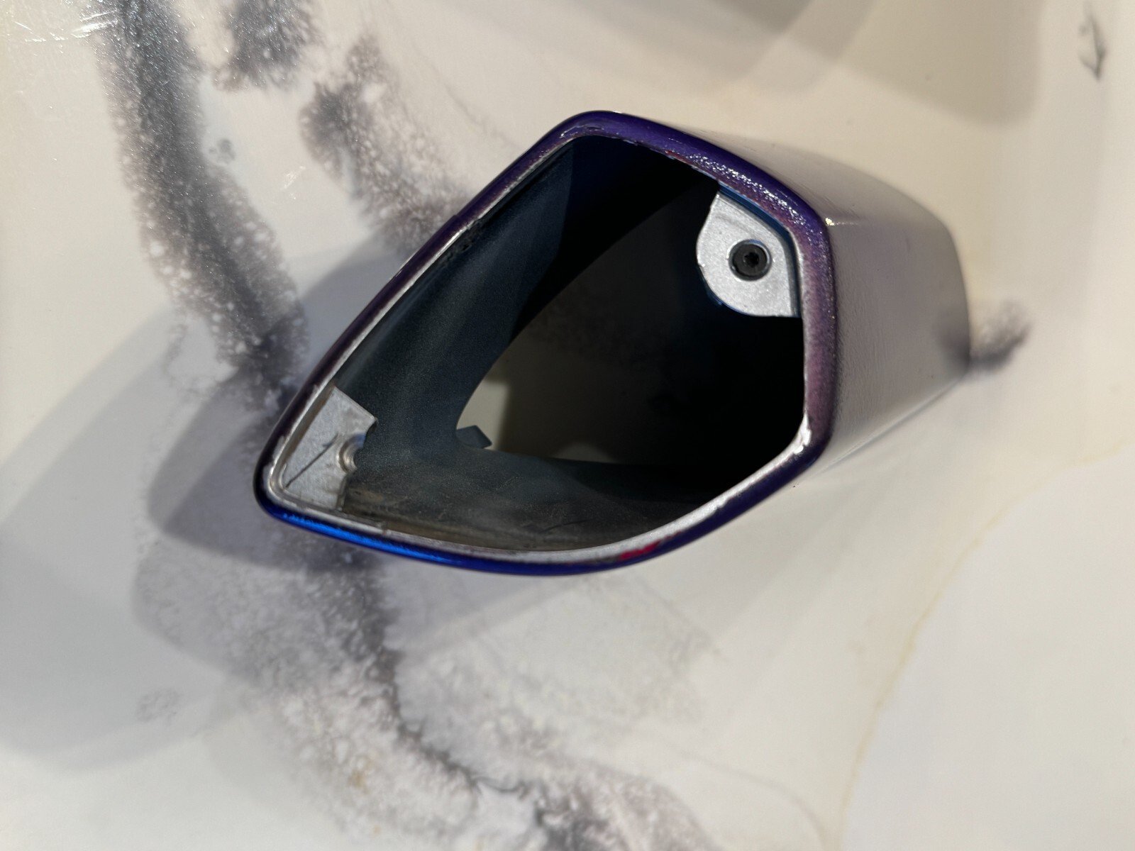 2015-2019 LAMBORGHINI HURACAN LP610 LH LEFT SIDE MIRROR HOUSING 4T0857507A OEM