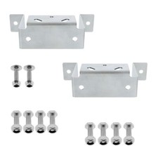 2x Halterung Adapter für Abstellstützen für STEMA Anhänger mit Zubehör Halter