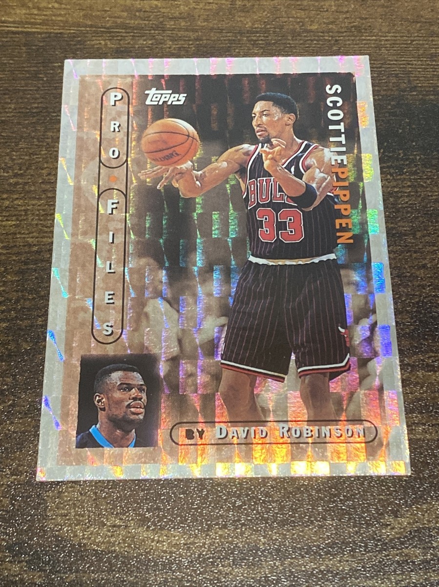 scottie pippen AUTO サイン　ピッペン　　TOPPS SCOTTIE PIPPEN 1995-96 TOPPS CARD MINT CONDITION CHICAGO BULLS | eBay