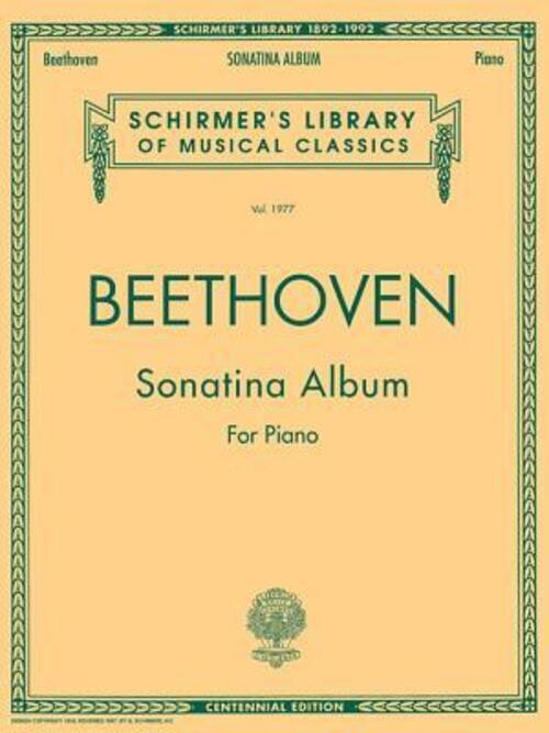 Thumbnail - Sonatina Album | Schirmer Library Of Classics Volume 1977 Piano Solo |