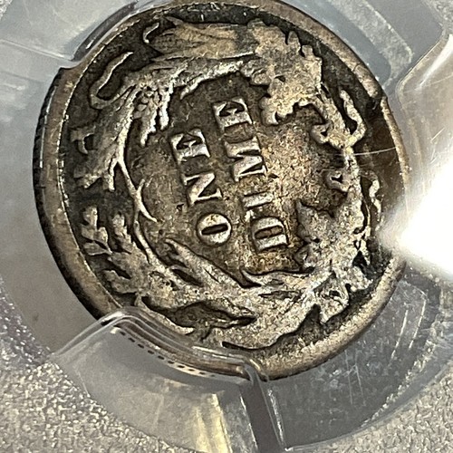 1889 Seated Liberty Dime PCGS F15 Slight Rotation Variation Gnumismatist - Picture 15 of 16