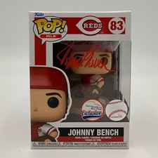 JOHNNY BENCH signed/autographed FUNKO POP #83 CINCINNATI REDS - FANATICS/MLB