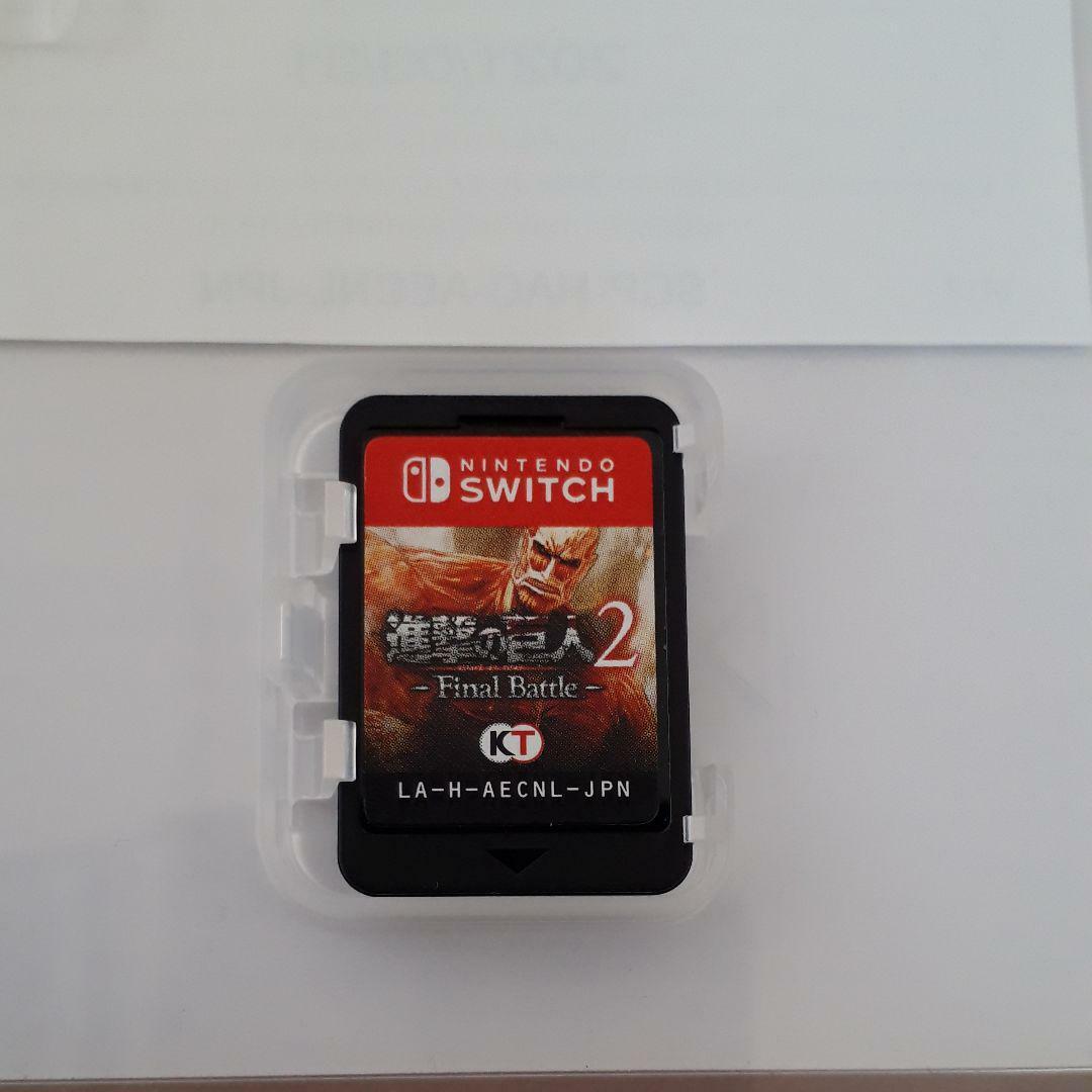 Nintendo Switch Attack on Titan 2 Final Battle Shingeki no Kyojin 2 from  Japan