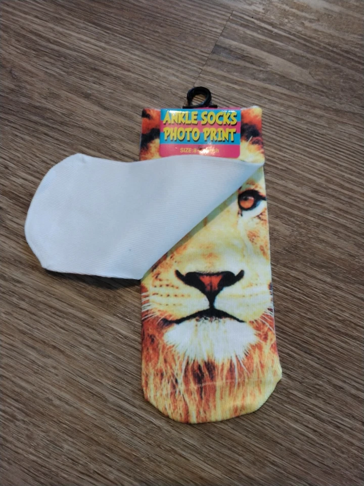 Par de calcetines para mujer The Lion Photo No Show talla Partido Patriota Conservador 4-10 nuevos Foto 2 de 4