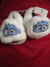 Bumble Abominable Snowman Slippers Rudolph The Red Nosed Reindeer Youth Size 7/8