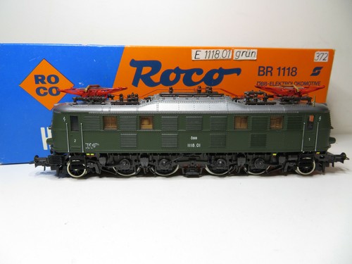 224HO - Roco 04141D / 43433 HO - Elok E 1118.01 grün der ÖBB - top in OVP | Condition: Gebraucht