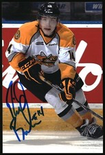 Reid Boucher Autographed 4x6 Color Photo Sarnia Sting #14 C