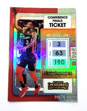 2021-22 Panini Contenders CJ McCollum Conference Finals Ticket Portland /75 #39