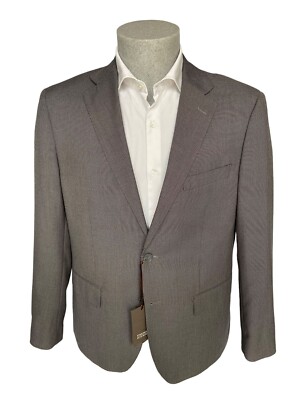 Mens Premier Homme Blazer Jacket, Grey Size 52 Regular Partridge Eye, -60%.