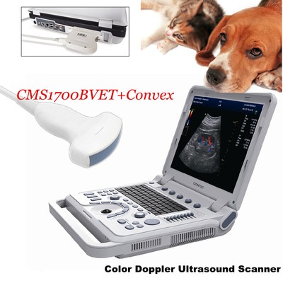 CONTEC CMS1700B-VET Color Doppler Ultrasound Scanner Veterianry Convex Animals