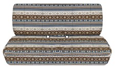 Front Bench Truck Seat Covers Aztec Boho Fits 1971-1991 Ford F150 F250 F350 Front Bench Truck Seat Covers Aztec Boho Fits 1971-1991 Ford F150 F250 F350