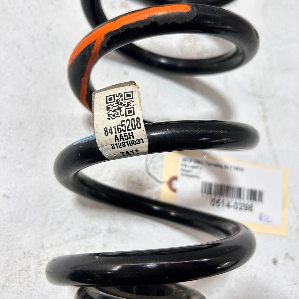 GMC TERRAIN 2018-22 AWD suspensión trasera lado izquierdo o derecho muelle helicoidal fabricante de equipos originales 1 pieza Foto 3 de 4