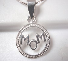My Favorite Girl 925 Sterling Silver Pendant Mom