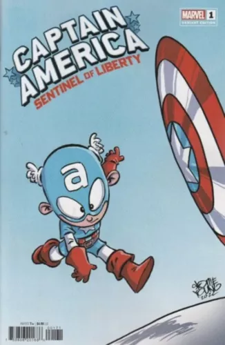 Captain America Sentinel Of Liberty #1 Skottie Young Variant NM