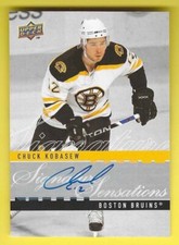 2008-09 Upper Deck UD Signature Sensations Chuck Kobasew