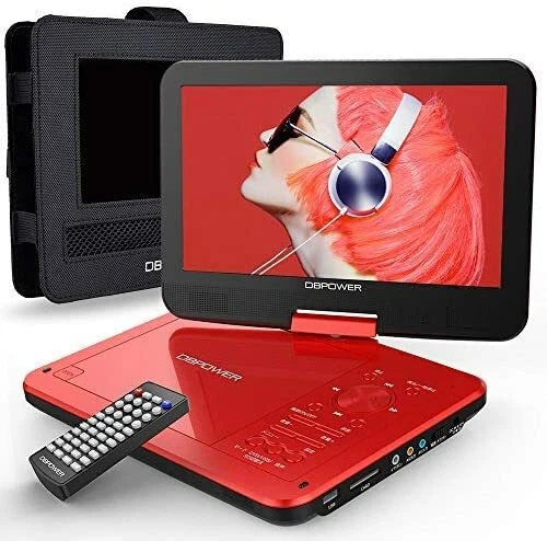 DBPOWER Portable DVD Player 10.5 inch CPRM Region Free - Thumbnail 2