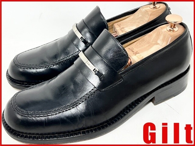Immediately Decided   Good Product Made in Italy BALLY US7.5D 25.5cm Leather B